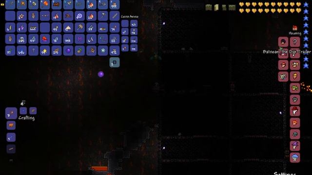 Terraria - 61 Прорываем тоннель в ад (в другом мире) смотреть онлайн