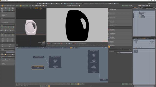 Modo | Octane Render: SubD Wireframe Render смотреть онлайн