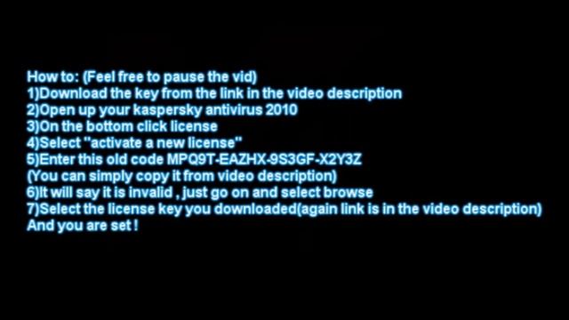 Kaspersky 2010 Antivirus Key Updated 22 June 2010 смотреть онлайн