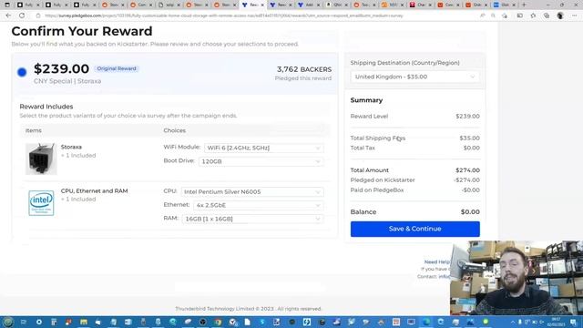 Storaxa Kickstater NAS March Update - Updates, Configs, Pricing & Comparisons with Changwang AIO-T6 смотреть онлайн