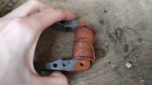 схема подключения катушки на бензопилу дружба( автор МОПИДИСТ)    ;)