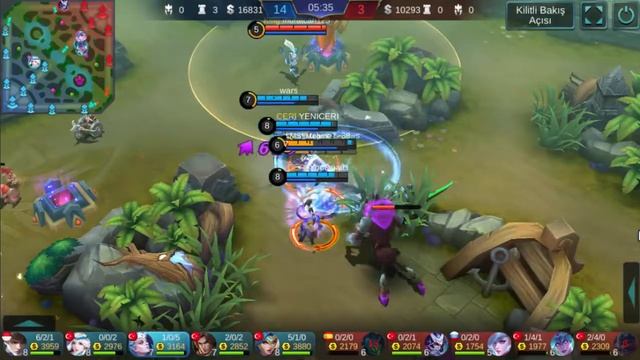 Mobile Legends- NEW SKIN AURORA FOXY LADY & AURORA GAMEPLAY смотреть онлайн