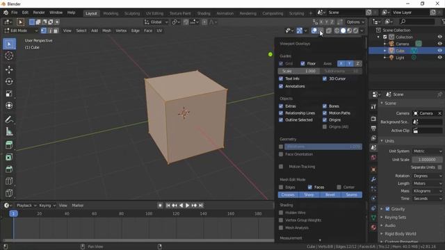 BLENDER 3D -MEDINDO OBJETOS смотреть онлайн