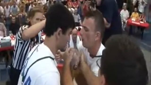 Lubomir Jagnesak VS Arsen Liliev World of Armwrestling com смотреть онлайн
