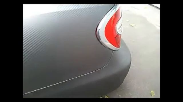 Toyota Camry 3D карбон 3M Графит. Restyling.Kharkov.ua