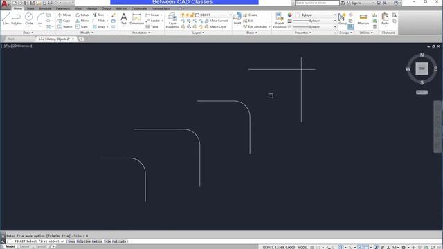 Creating Rounded Corners with the Fillet Command in AutoCAD смотреть онлайн