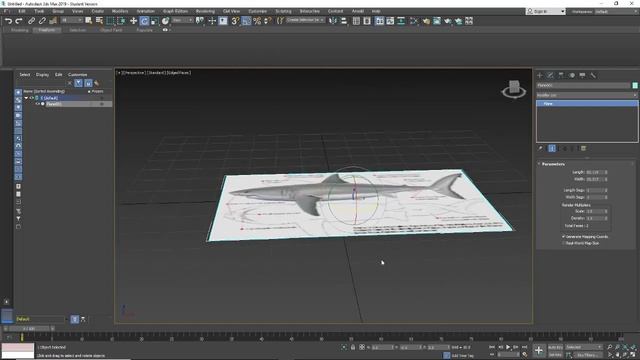 3ds max- shark model set-up ref1 смотреть онлайн