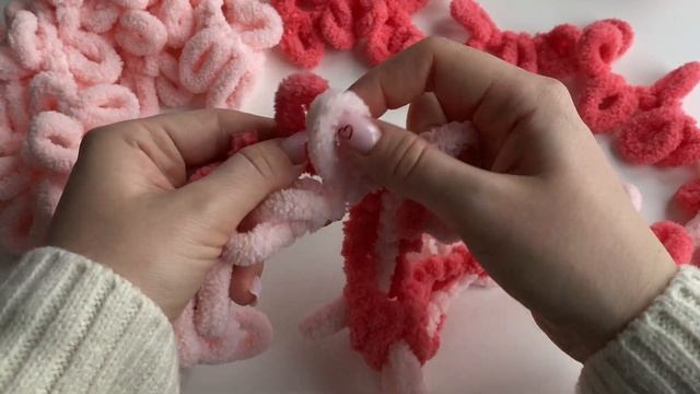 Вязание руками для начинающих. ЛИЦЕВЫЕ и ИЗНАНОЧНЫЕ петли из пряжи Ализе Пуффи (Alize Puffy)