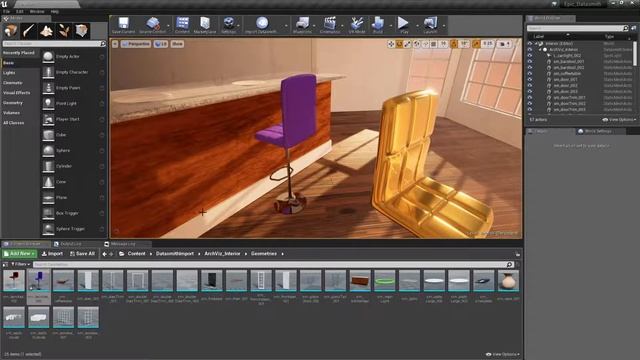 Sử dụng DATASMITH import dự án vào UE4 l Bài 32 Nhập lại tài sản Datasmith смотреть онлайн