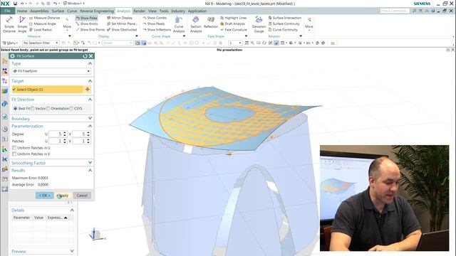 NX Quick Tips - Reverse Engineering Fitting Surfaces to Scanned Data by Siemens PLM смотреть онлайн