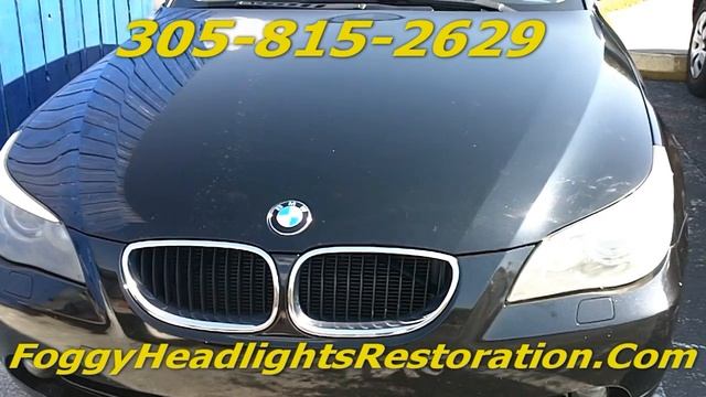 Bmw | Mercedes | Foggy Headlights Restoration Kit? Did It Work? Headlight Service Miami 33186 33196 смотреть онлайн