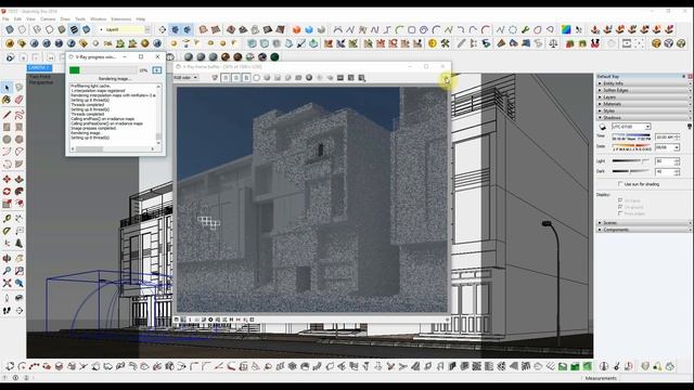 RENDER NHÀ PHỐ #3 : TEST ÁNH SÁNG VỚI DOME LIGHT + HDRI смотреть онлайн