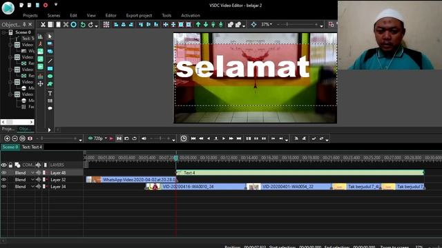 Tutorial Dasar Dasar Editing Video Menggunakan VSDC Video Editor смотреть онлайн