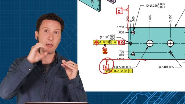 GD&T, Choosing functional vs non-functional datum features смотреть онлайн