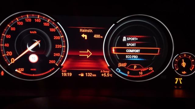2018. BMW X5 M50d Speedometer смотреть онлайн