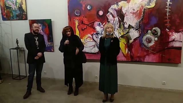 Вернисаж Тани Стрельбицкой в Самаре. 10 декабря 2020 смотреть онлайн
