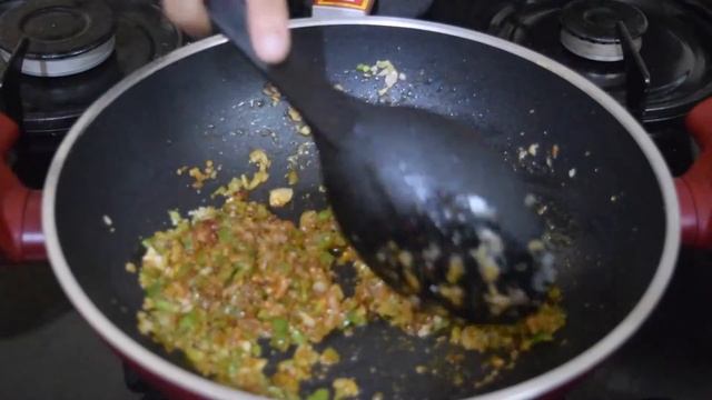 CAPSICUM FRIED RICE | EASY CAPSICUM RICE | SIMPLE GREEN PEPPER STIR-FRIED RICE by indian chef recip смотреть онлайн