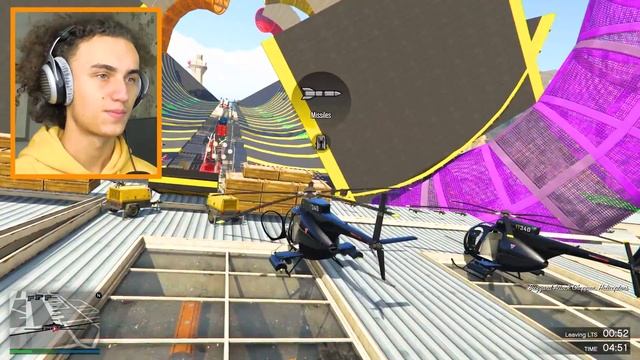 HE LAUNCHED ME ACROSS THE MAP! (GTA 5 Funny Moments) смотреть онлайн
