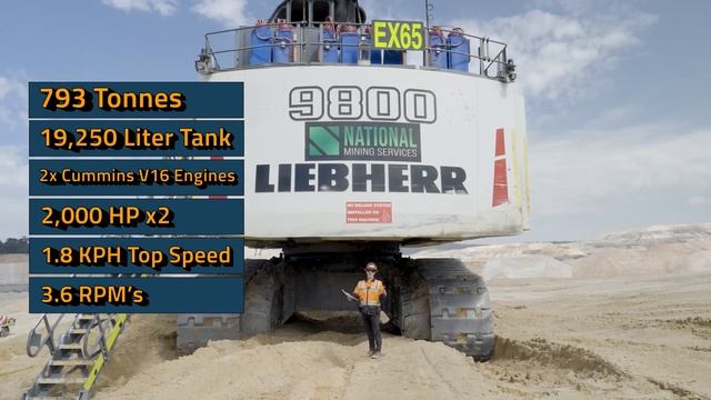 Liebherr's 800-Ton Mining Excavator Explained смотреть онлайн