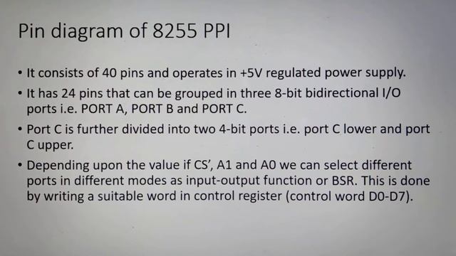 EL-302 | Advance Microprocessor | PPI 8255 by Priyanka Choudhary GPC Bikaner смотреть онлайн