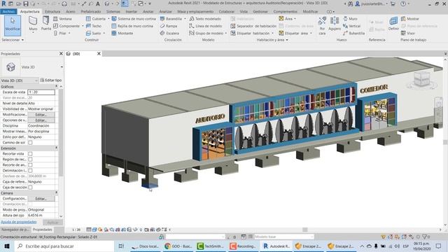 REVIT 2021 ARQUITECTURA - ¿EDIFICACIÓN O LOSA CON COBERTURA? смотреть онлайн