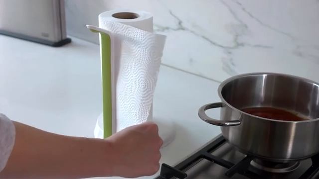 Joseph Joseph Easy Tear™ Kitchen roll holder with tearing blade смотреть онлайн