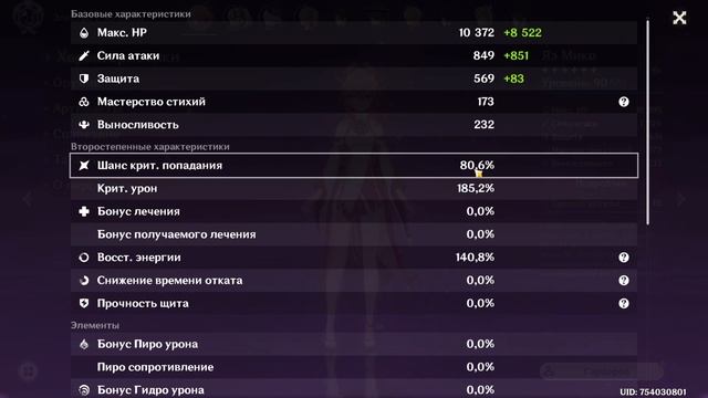 Гайд на Яэ Мико Genshin Impact