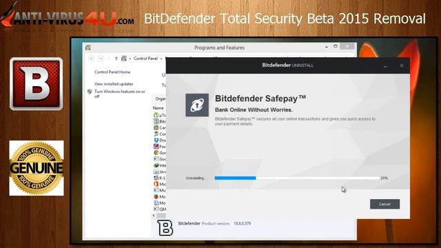 How to Uninstall Bitdefender 2015 смотреть онлайн