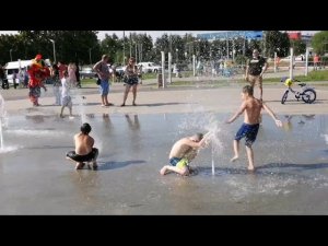 RUSSIA ТОЛЬЯТТИ ФОНТАНЫ  ГДЕ КУПАТЬСЯ В ТЛТ -RUTUBE