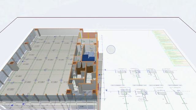 【スタスタ】stasta　BIM（ARCHICAD17⇒ARCHICAD20に変換）で作成した施工図（2016年新人研修）をviewer（BIMｘ）で図面管理　点群・メッシュ⇒BIM смотреть онлайн