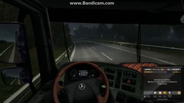 Euro truck simulator 2 (Stockholm to Uppsala) - Mercedes Benz Actros смотреть онлайн