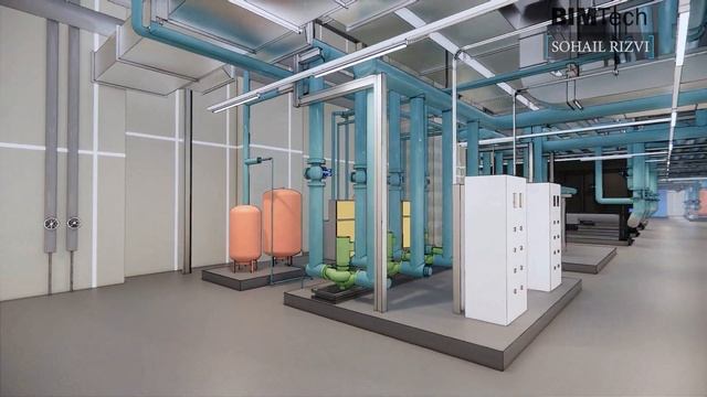 Control Room - MEP Services - LOD 500 - As Built - Revit MEP - Enscape - Navisworks смотреть онлайн