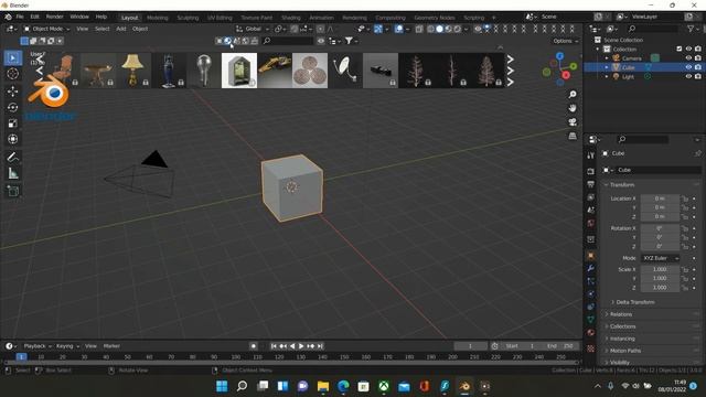 Blenderkit Addon UPDATE to tell you about their YouTube Channel in Blender 3.0 #blender3 смотреть онлайн