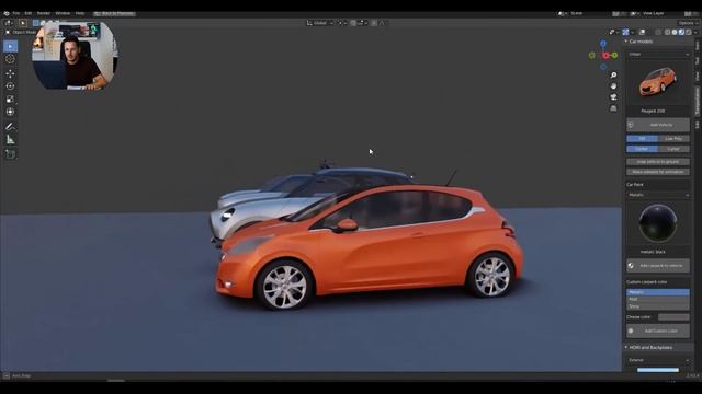 Magical Blender 3D Car Tool! 😍 Create your garage...! смотреть онлайн