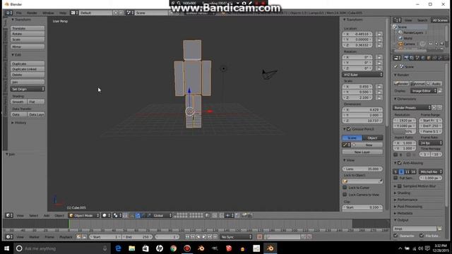 Blender Tutorial #8 - How To Make a Minecraft Character That Works Perfectly смотреть онлайн