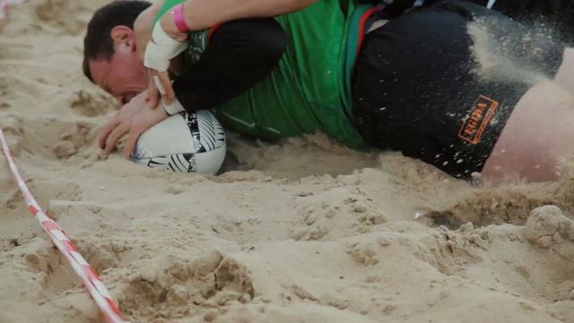 Репортаж с турнира по пляжному регби в Казани 2015 года смотреть онлайн