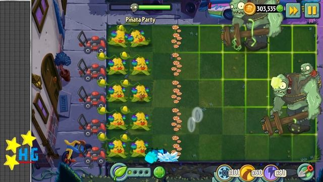 Plants Vs. Zombies 2 - Neon Mixtape Tour Piñata Parties (October 1, 2015) [4K 60FPS]