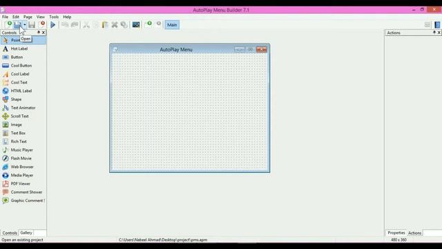 Auto Play Menu Builder first Project Full course Lesson #2 смотреть онлайн