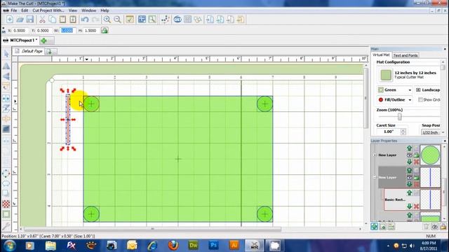 Rectangle with rounded corners in MTC смотреть онлайн