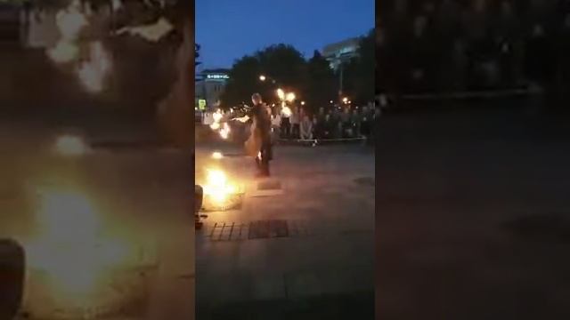 FIRE SHOW (3)  ДЕНЬ РОССИИ НИЖНИЙ НОВГОРОД