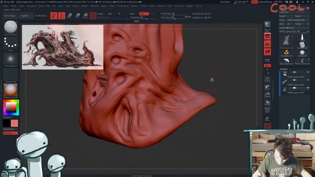 Watch someone do Zbrush смотреть онлайн