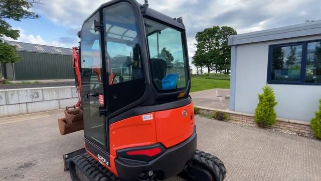 Kubota U27-4 Mini Digger / Excavator for Sale at Corsehouse Commercials (Walk Around Video) смотреть онлайн