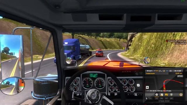 American Truck Simulator - Карта Mario #4 + Покупка Kenworth K200 смотреть онлайн