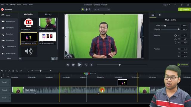 Video Editing Tutorial in Hindi | Lock Down में सीखे वीडियो एडिट करना 🔥🔥 for Beginners - Camtasia смотреть онлайн