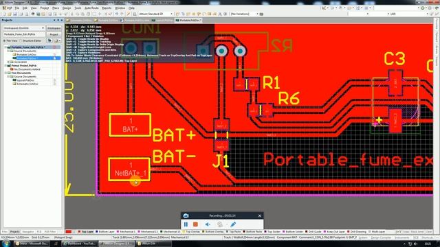 Altium tutorial 12-How to measure distance between components,place dimensions on PCB смотреть онлайн