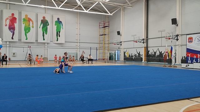 СмП 2 юношеский, Маркина Алиса - Михайленко Роман, ШСА ОСЬ, Комбинированное упражнение