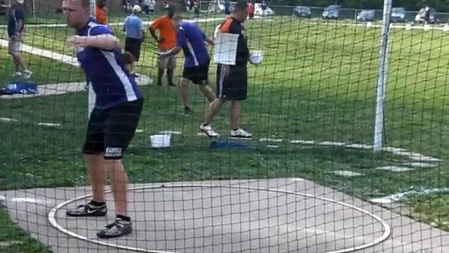 Cole Newingham Discus 5 SWC Chamionships 5/11/11