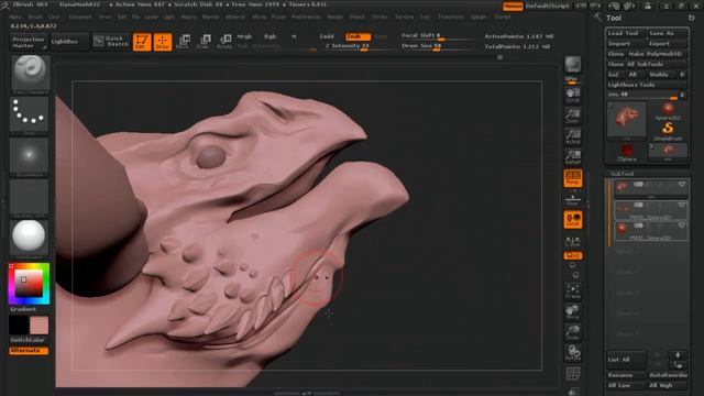 dragon zbrush modeling смотреть онлайн