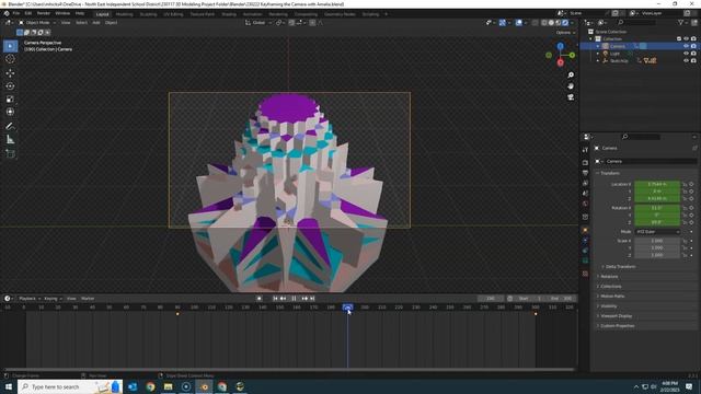 230222 Keyframing the Camera смотреть онлайн