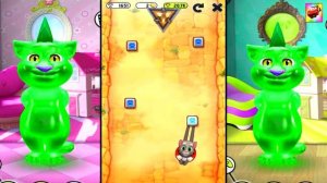 МОЙ ГОВОРЯЩИЙ ТОМ #23 - Мой виртуальный питомец - игровой мультик видео для детей  Том-желе